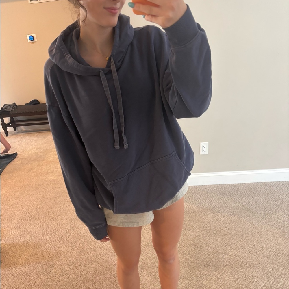 Aerie Offline Blue Oversized Hoodie